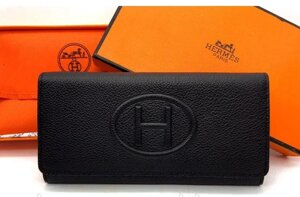Жіночий гаманець в стилі Hermes (H-615) black