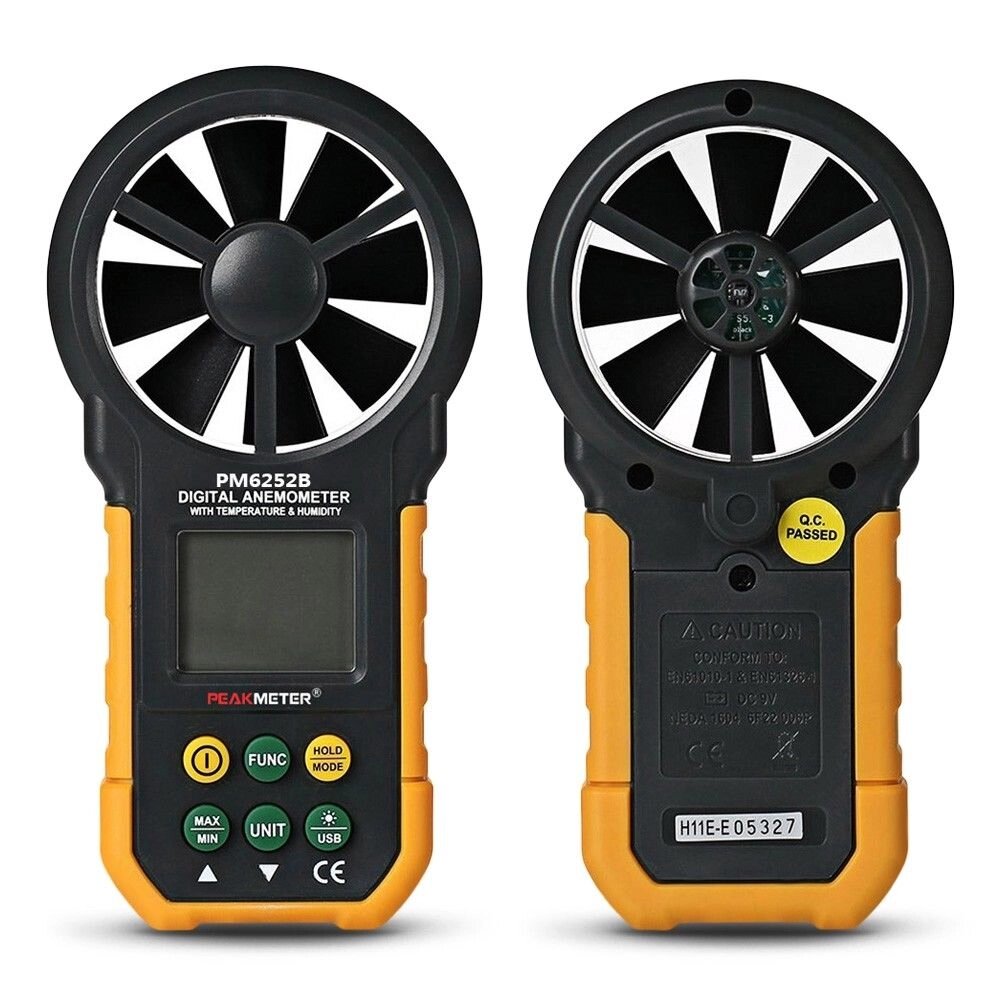 Анемометр (з підключенням до ПК) PM6252B від компанії ДСКТБ Інституту фізики НАНУ - фото 1