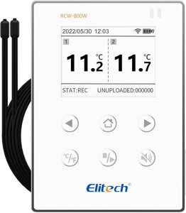 Реєстратор даних температури двоканальний Elitech RCW-800-TDE Wi-Fi