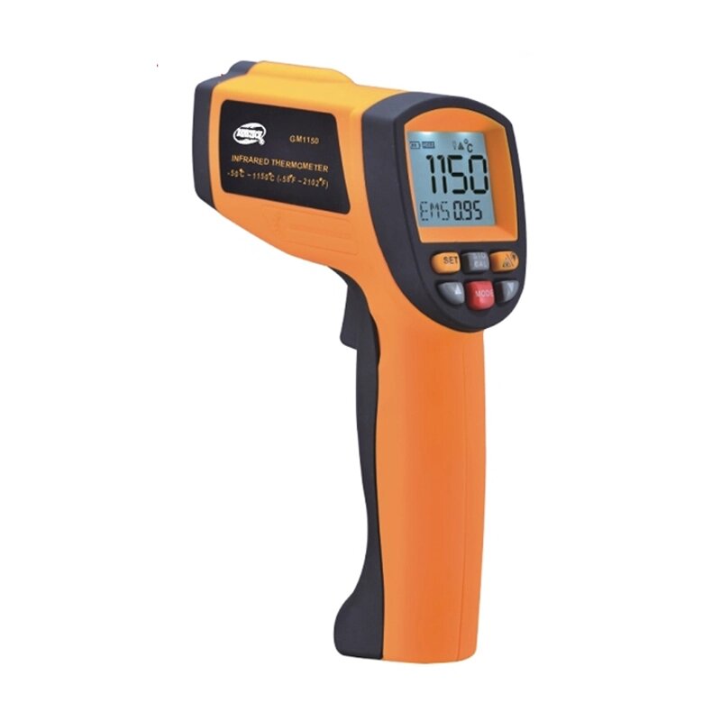 Пірометр Benetech GM1150 (Епір 1150) -50~1150°С ( 20:1 ) у Кейсі! від компанії ДСКТБ Інституту фізики НАНУ - фото 1