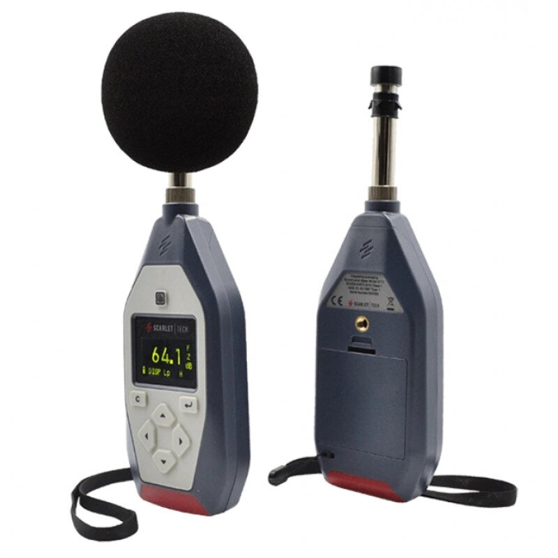 Професійний шумомір Scarlet ST-11 Class 1 від компанії ДСКТБ Інституту фізики НАНУ - фото 1