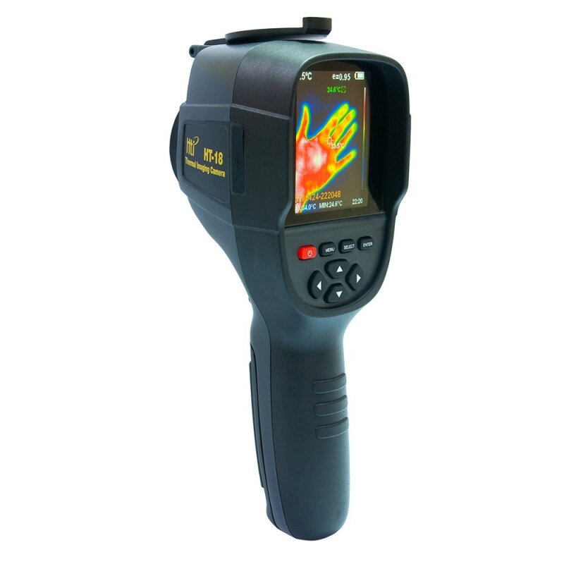 Тепловізор для будівництва, енергоаудиту Xintest HT-18 (220x160, 3.2'', -20...300°С) від компанії ДСКТБ Інституту фізики НАНУ - фото 1