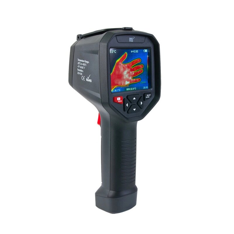 Тепловізор для енергоаудиту з WiFi Xintest HT-A9 (320x240, 3.5, -20...400°С) від компанії ДСКТБ Інституту фізики НАНУ - фото 1