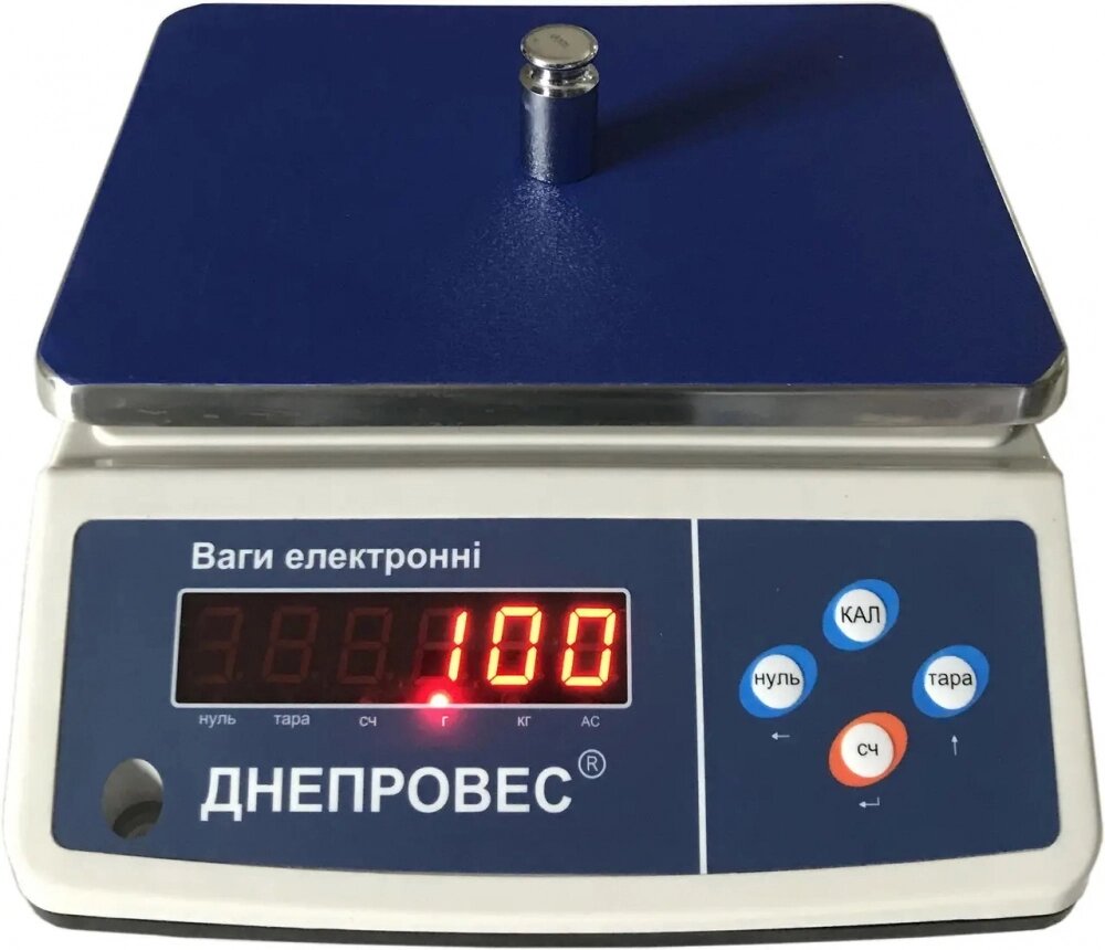 Ваги фасувальні (порційні) ВТД-15/1ФД від 10 грам до 15 кг, з точністю 1 грам (Україна) від компанії ДСКТБ Інституту фізики НАНУ - фото 1