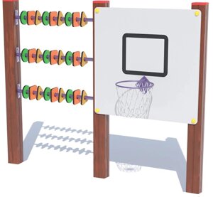 Інтерактивна панель з баскетбольним кільцем