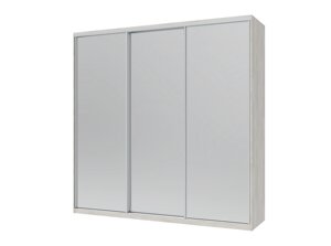 Шафа купе Сіті Лайт Doros Біле дерево 3 Дзеркала 225х60х225 (44900082)