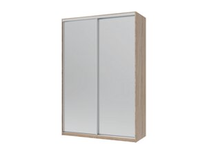 Шафа купе Сіті Лайт Doros Дуб Сонома 2 Дзеркала 150х60х225 (44900073)