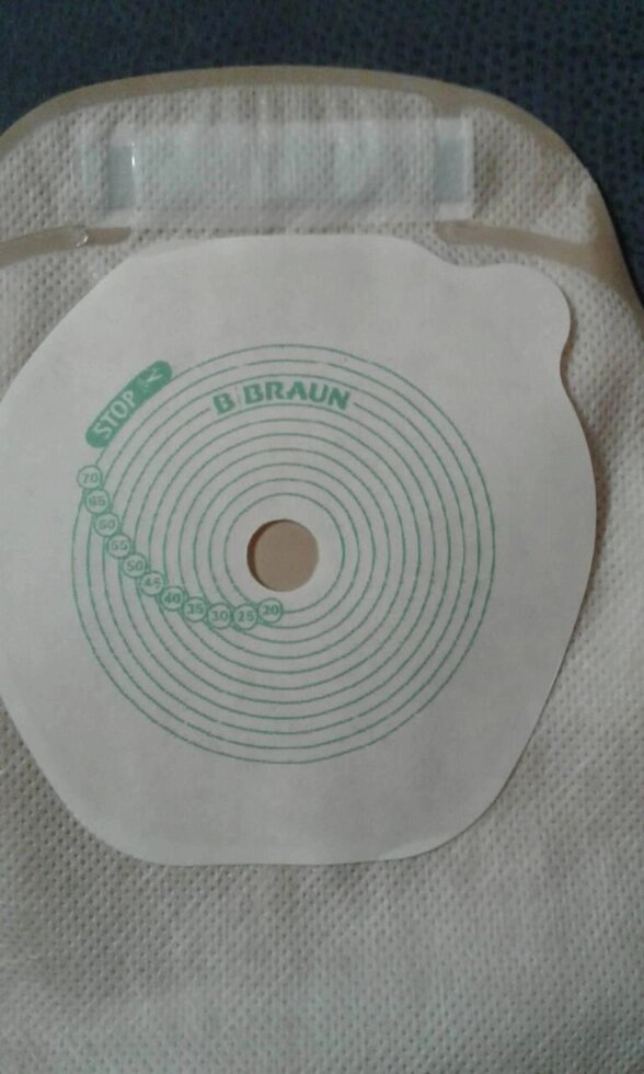 Калоприймач Bbraun 54410А одноеомпонентний , відкритий, непрозорий з фільтром від компанії ЗЕВС - фото 1