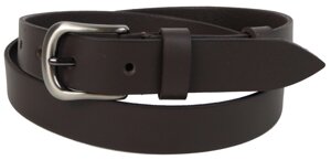 Жіночий шкіряний ремінь Skipper, Україна темно-коричневий