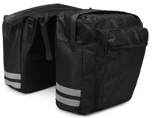Велосипедна сумка на багажник 25L Korbi чорний