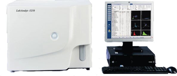 Автоматичний гематологічний аналізатор (гемоаналізатор) LabAnalyt 5250 5-Part-Diff від компанії Компанія "Алмедика" - фото 1