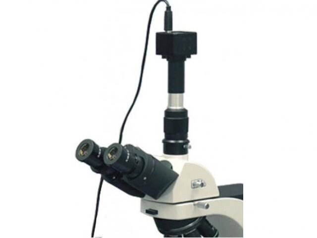 Цифрова кольорова відеокамера для мікроскопа 5,0 Mpix USB від компанії Компанія "Алмедика" - фото 1