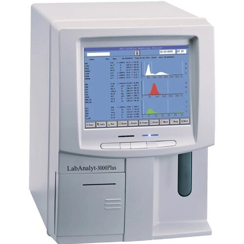 Гематологічний автоматичний аналізатор (гемоаналізатор) LabAnalyt 3000 Plus від компанії Компанія "Алмедика" - фото 1