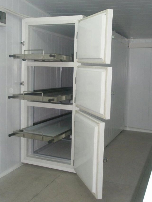 Камера холодильная для хранения тел кххтн-3с низкотемпературная від компанії Компанія "Алмедика" - фото 1