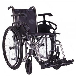 Коляска інвалідна MILLENIUM III хром від компанії Компанія "Алмедика" - фото 1