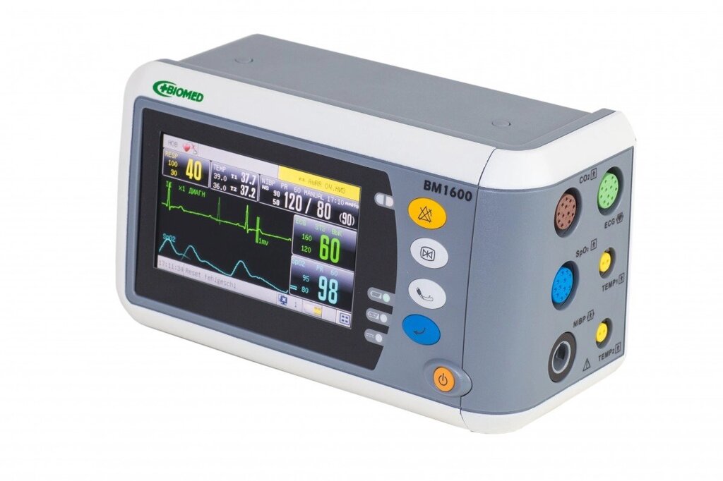 Монітор пацієнта ВМ 1600 + Капнографії MASIMO від компанії Компанія "Алмедика" - фото 1