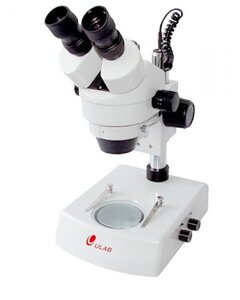 Стереомикроскоп c верхньої і нижньої світлодіодним підсвічуванням SZM-45T, ULAB