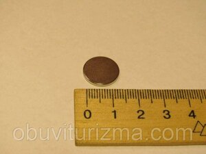 Неодимовий магніт 9.5 мм/2.5 мм (1.2 кг)