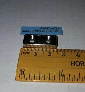 Неодимовий магніт пластина 25 * 10 * 6мм (7 кг)