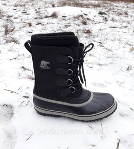 Зимові фірмові теплі чоботи Sorel waterproof (42размер)