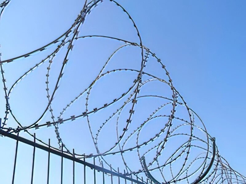 Дріт колючий Йогоза Алігатор 950/7 спіраль від компанії ТОВ ПГ "Кайман" - фото 1