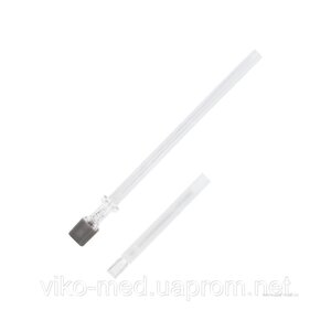 Голка для спинальної анестезії тип Квінке, ALEXPHARM, 22G (0.7х90 мм) чорна