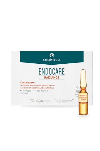 Регенеруючий омолоджуючий концентрат з вітаміном Cantabria Endocare C Pure Concentrate 14х1 мл
