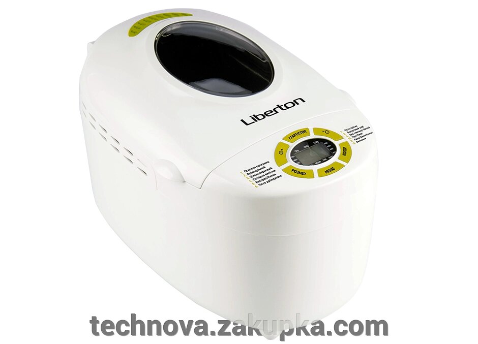 Хлебопечка LIBERTON LBM-8213 (2 тестомеса) ##от компании## Компания "TECHNOVA" - ##фото## 1