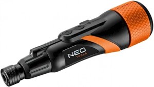 Викрутка акумуляторна Neo Tools (micro-USB, 3.6В, Li-Ion, 280 об/хв, 1/4", 36 біт)