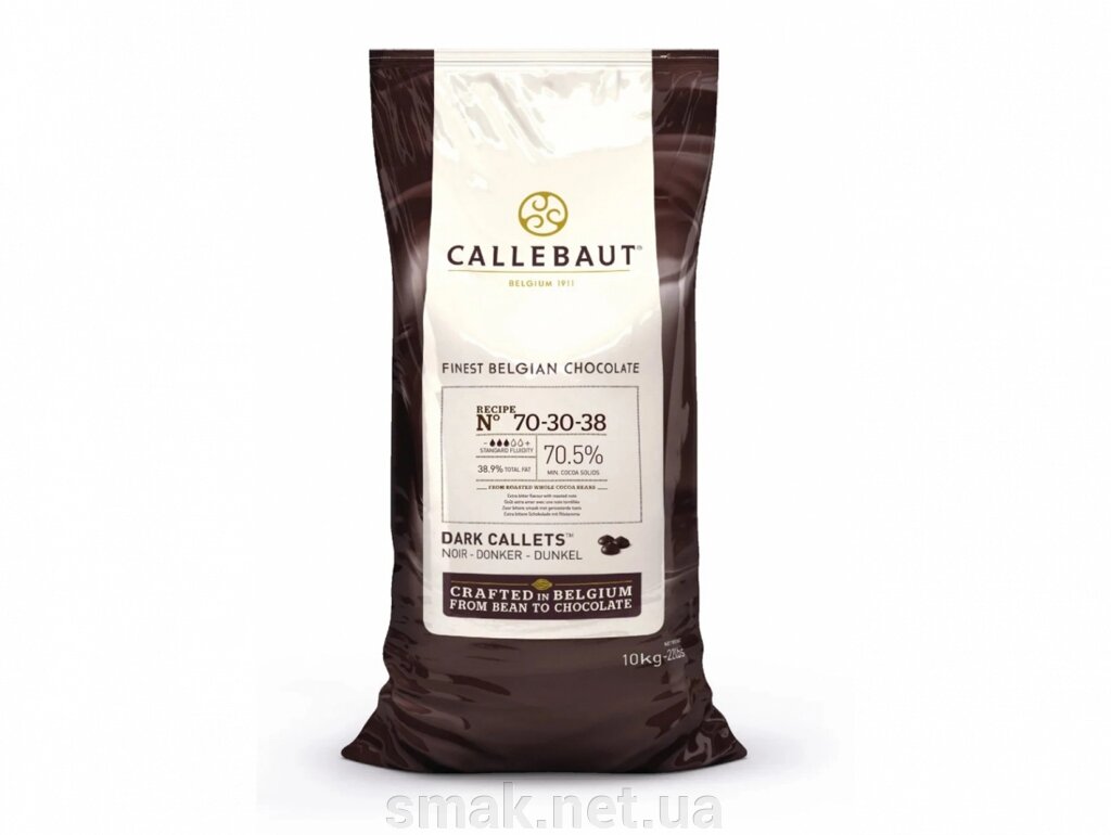 Бельгийский Черный шоколад 70 Barry Callebaut 10 кг від компанії Інтернет магазин "СМАК" - фото 1