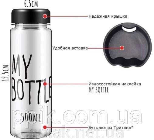 Бутылка MY Battle від компанії Інтернет магазин "СМАК" - фото 1