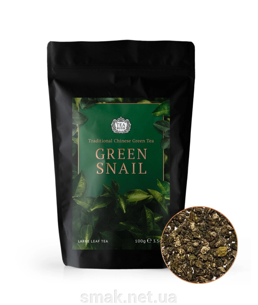 Чай Зелений равлик 100 грам від компанії Інтернет магазин "СМАК" - фото 1