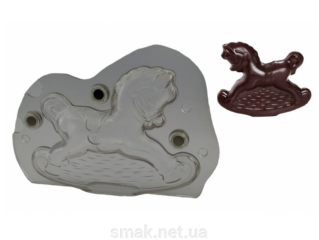 Форма для шоколаду 3D Конячка від компанії Інтернет магазин "СМАК" - фото 1