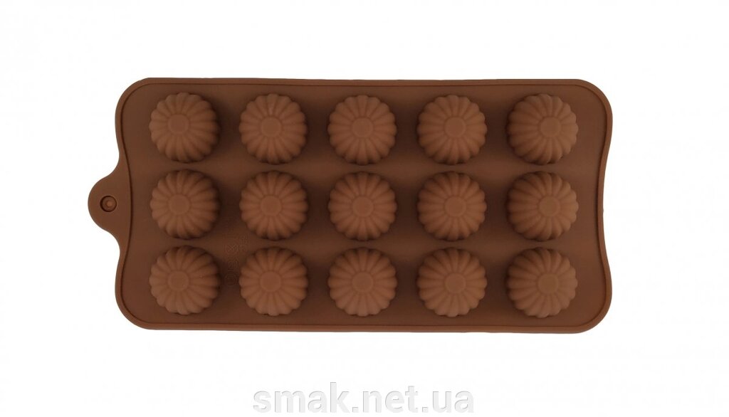 Форма силікон для цукерок 1/15 Кактус від компанії Інтернет магазин "СМАК" - фото 1