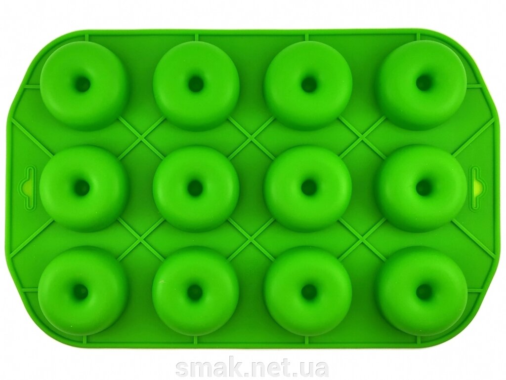 Форма силіконова пончик із 12 шт 2 від компанії Інтернет магазин "СМАК" - фото 1