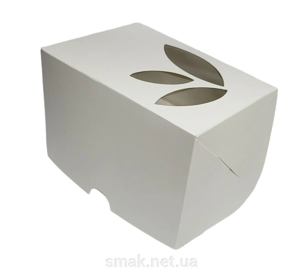 Коробки для кексов, маффинов, капкейков для 1 шт. Белые (Упаковка 3 шт.) від компанії Інтернет магазин "СМАК" - фото 1