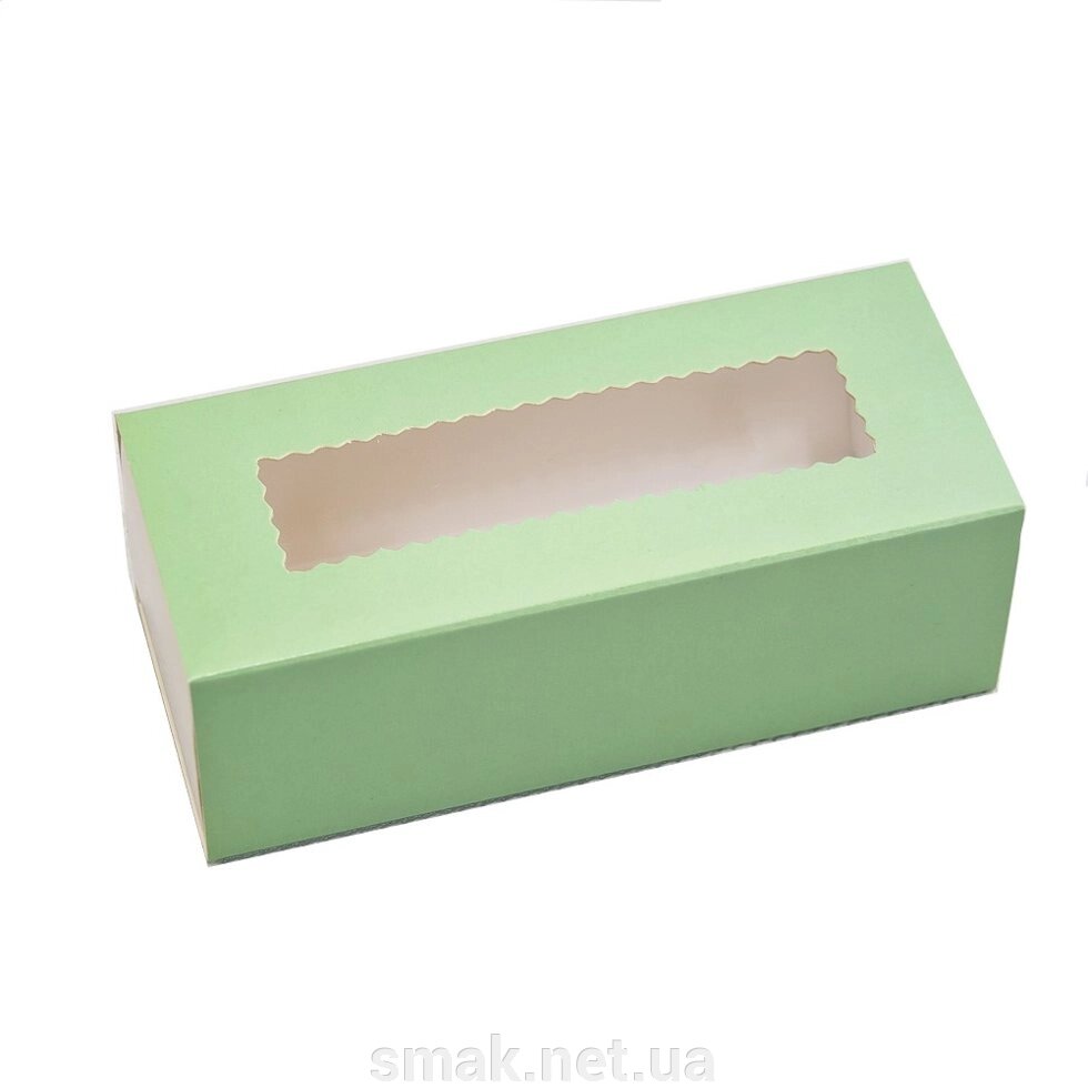 Коробки для макаронс м'ятні (упаковка 3 шт.) від компанії Інтернет магазин "СМАК" - фото 1