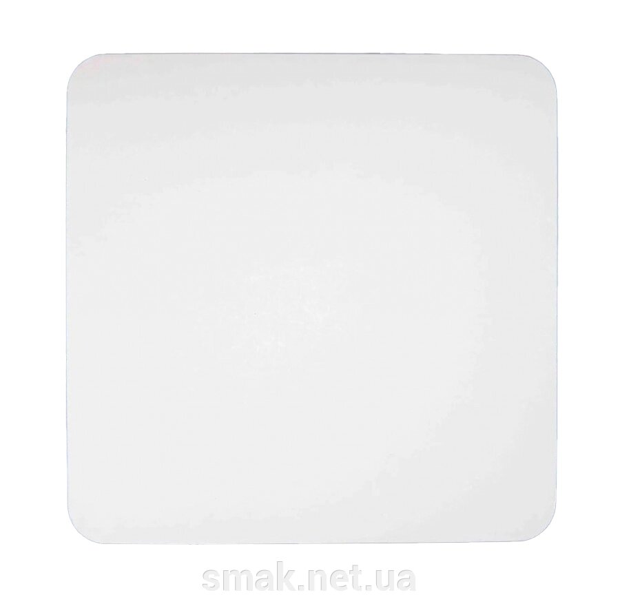 Квадратна підкладка Двп 3030 см, Біла з закругленими краями (1 шт) від компанії Інтернет магазин "СМАК" - фото 1