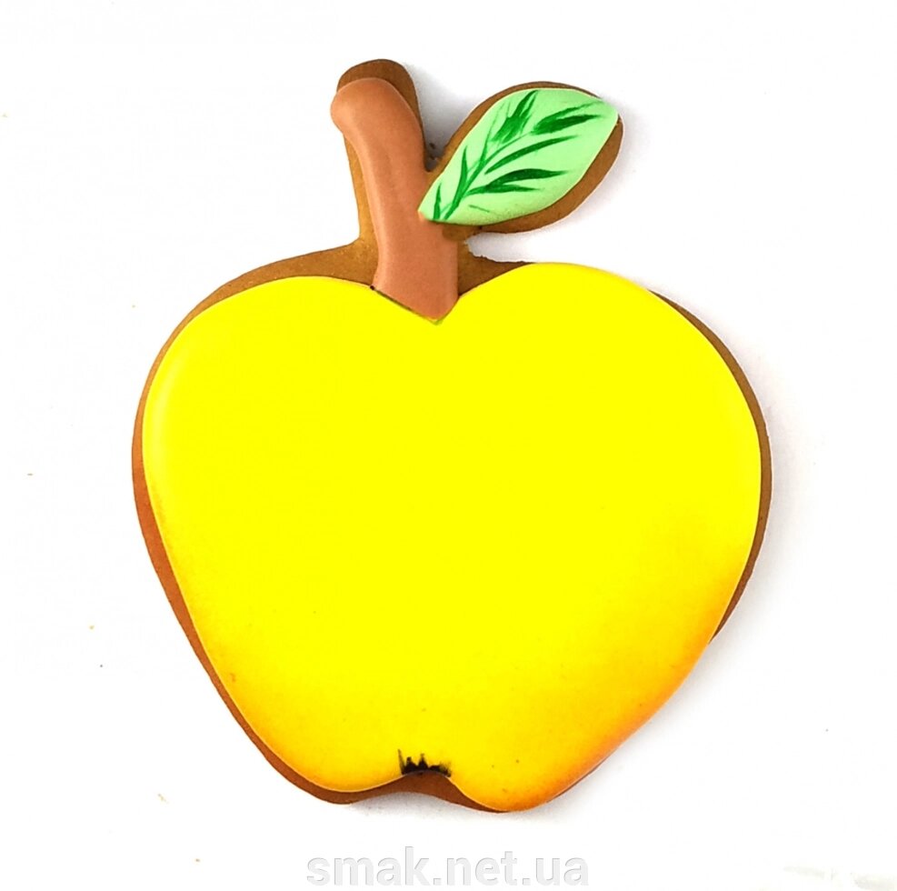 Металева вирубка для пряників яблуко від компанії Інтернет магазин "СМАК" - фото 1