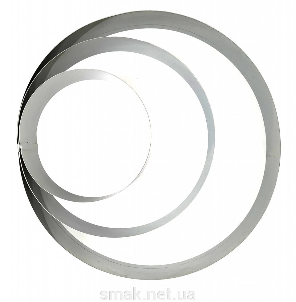 Набір форм для випічки Коло (3 шт.) від компанії Інтернет магазин "СМАК" - фото 1
