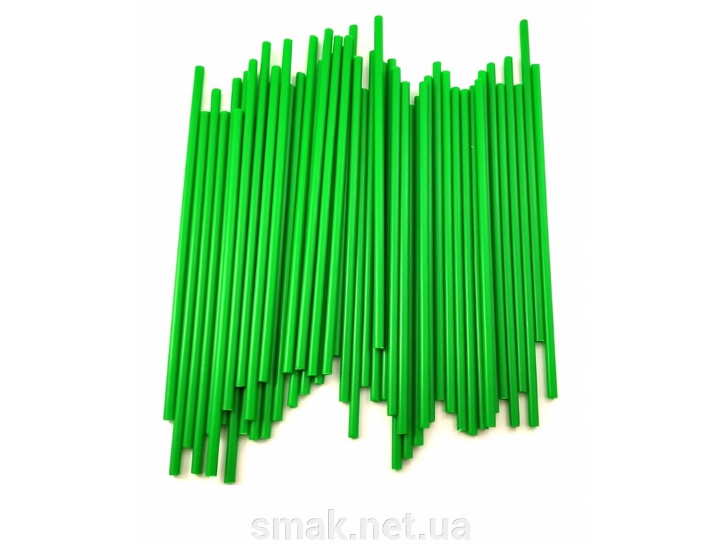 Палочки для кейк-попсов зеленые Украина 15 см від компанії Інтернет магазин "СМАК" - фото 1