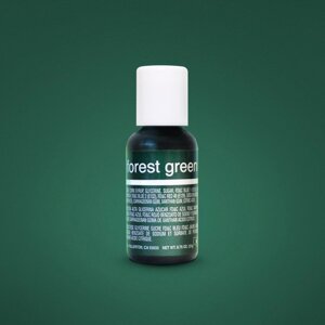 Гелевий барвник Chefmaster Зелений ліс (Forest Green) 20 грам