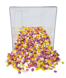 Кондитерські кондитерські конфетті міні (фіолетовий, рожевий, жовтий, білий) 50 г в Дніпропетровській області от компании Интернет магазин "СМАК"