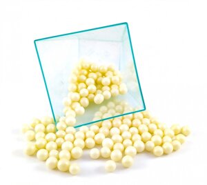 Посипання кульки молочний перли 7 мм, 50 грам