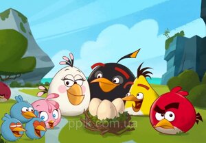 Вафельна картинка Angry Birds / Злі пташки 7