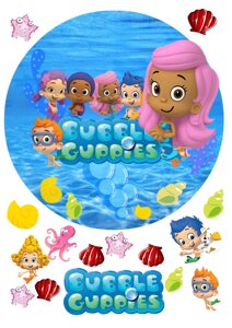 Вафельна картинка Bubble Guppies 1