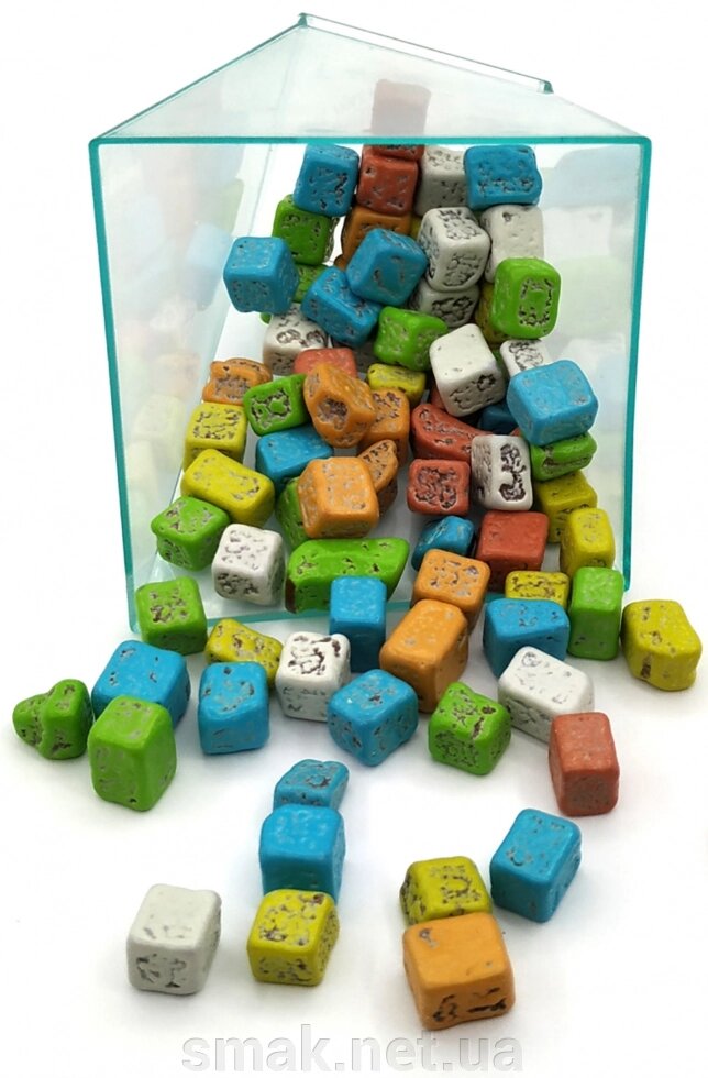 Посипання кондитерська Камінці кольорові, 50 грам від компанії Інтернет магазин "СМАК" - фото 1