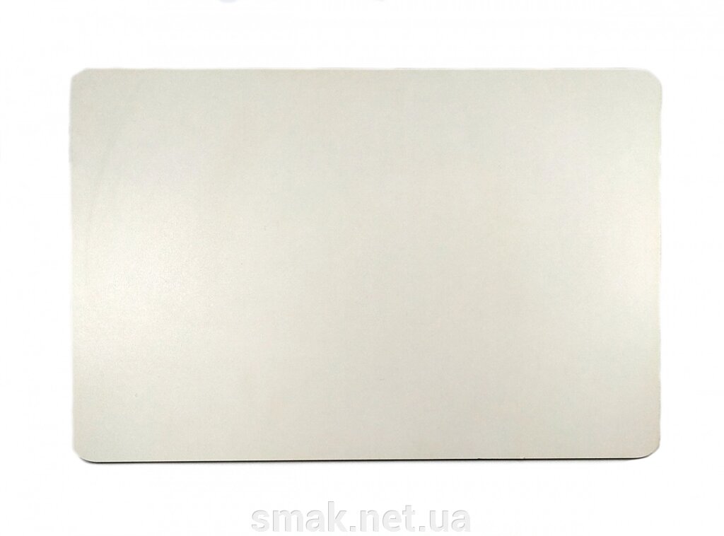 Прямокутна підкладка ДВП 3040 см, Біла з закругленими краями (1 шт) від компанії Інтернет магазин "СМАК" - фото 1