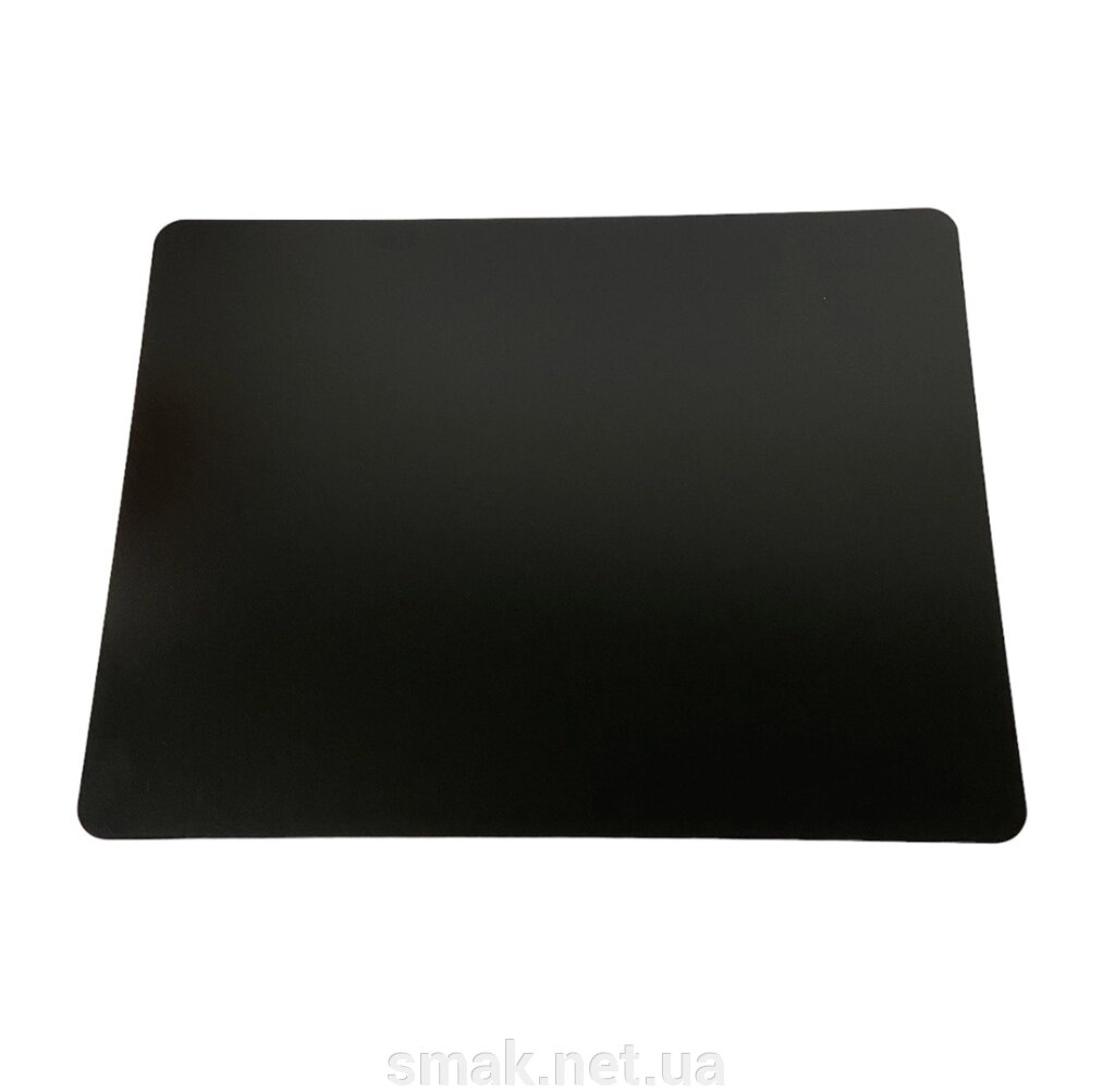 Прямокутна підкладка Двп 3040 см, Чорна із закругленими кутами (1 шт) від компанії Інтернет магазин "СМАК" - фото 1