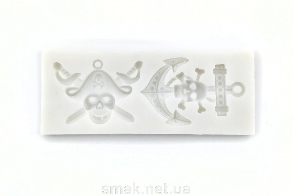 Силиконовый молд Пиратский ##от компании## Интернет магазин "СМАК" - ##фото## 1
